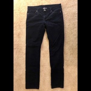 JCP Corduroy Navy Pants Size 6